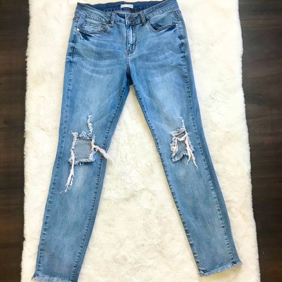 Stevie Hender Denim - 🌻3/$20 High Waisted Distressed Skinny Denim Jeans
